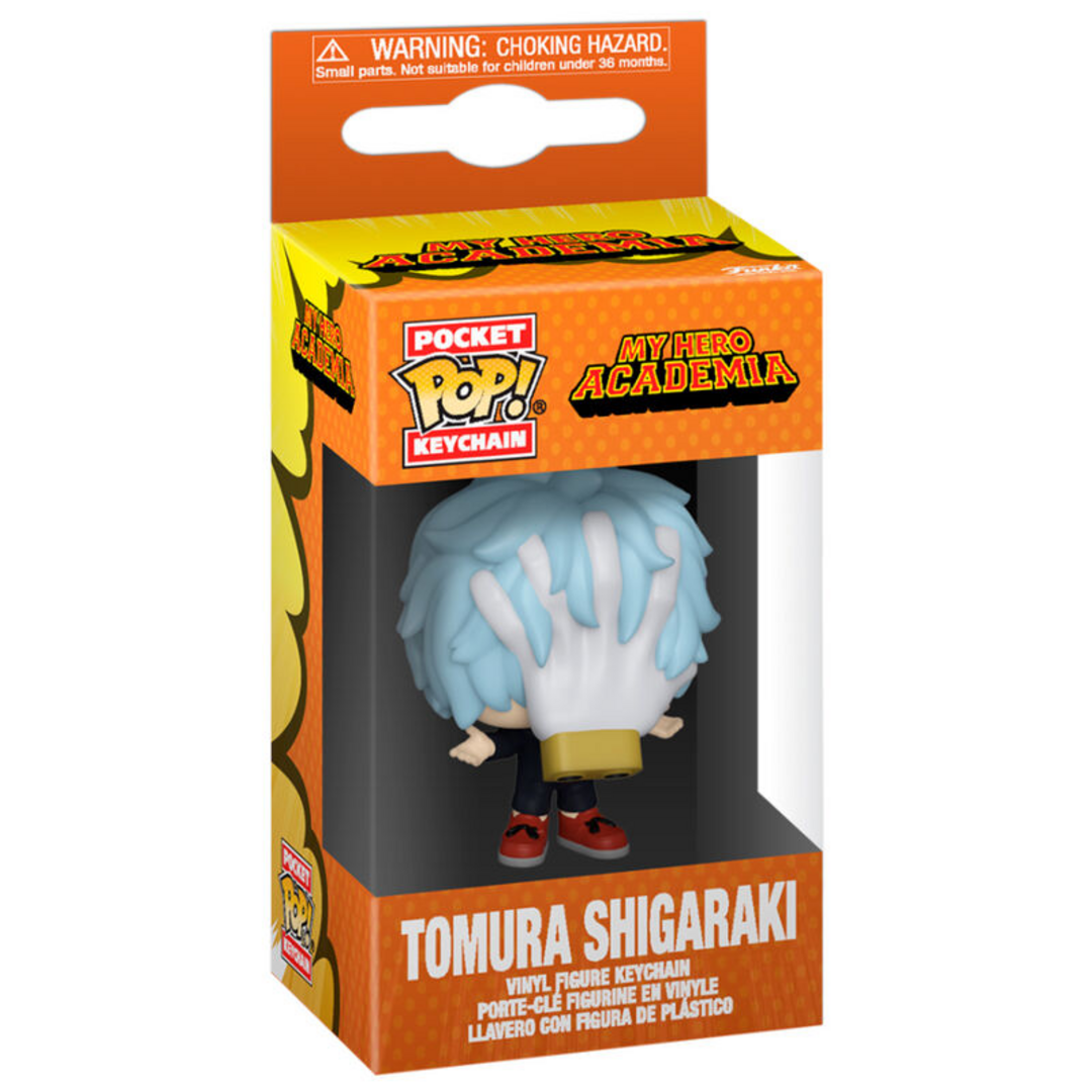 Funko Pop! Keychain: MHA - Tomura Shigaraki - (Hideout) - My Hero Academia - Minifigura de Vinilo Coleccionable Llavero Original - Relleno de Calcetines - Idea de Regalo- Mercancia Oficial
