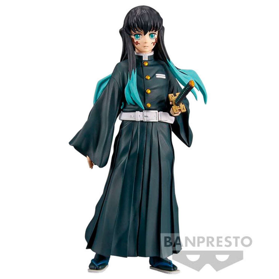 Figura muichiro tokito demon slayer kimetsu no yaiba 15cm