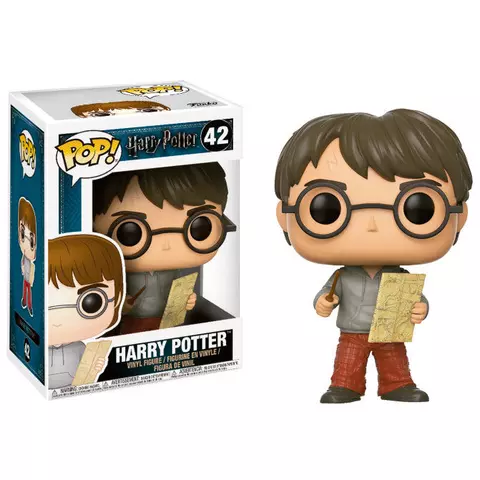 Comprar Figura POP Harry Potter Harry with Marauders Map Figuras Estándar