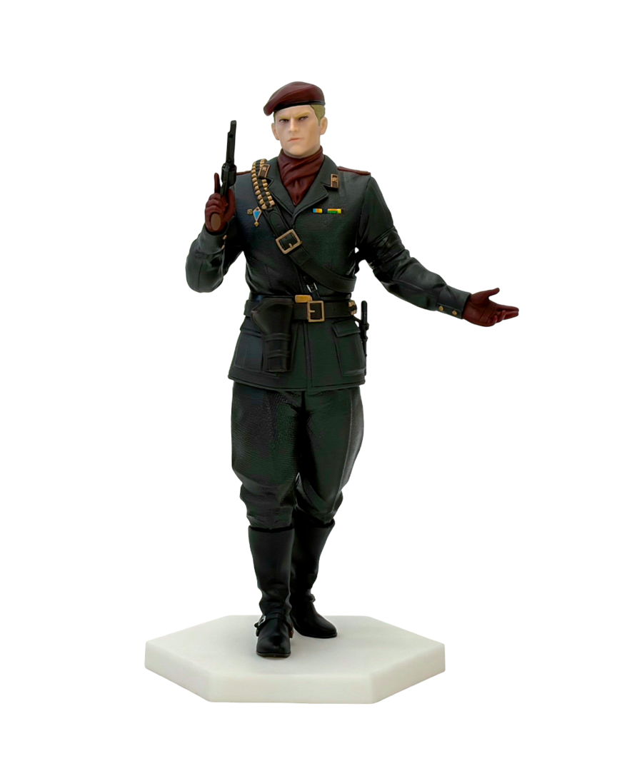 Figura ocelot metal gear solid delta: snake eater konami