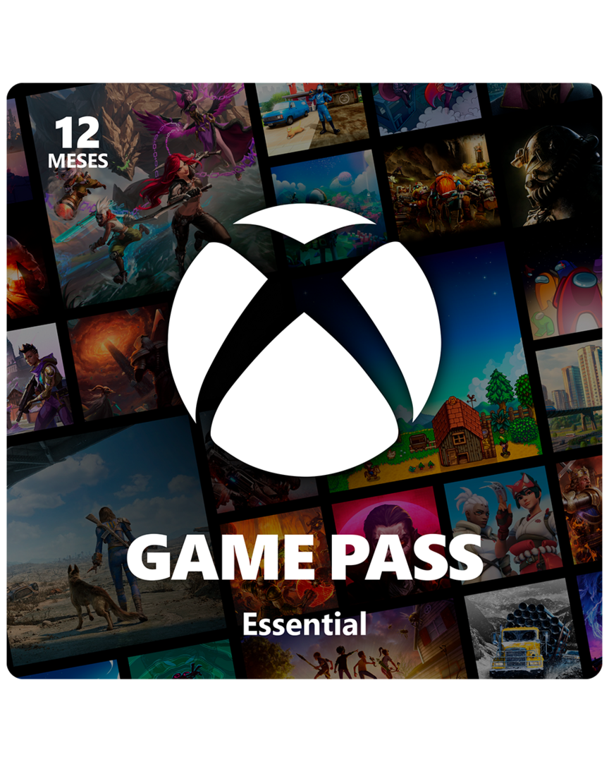 Microsoft xbox game pass essential 12 meses