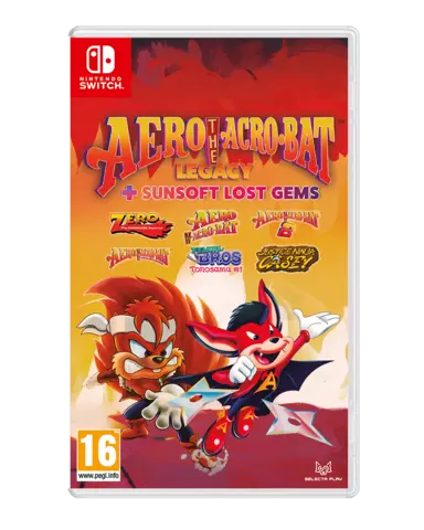 Aero The Acro-Bat Day One Edition Nsw