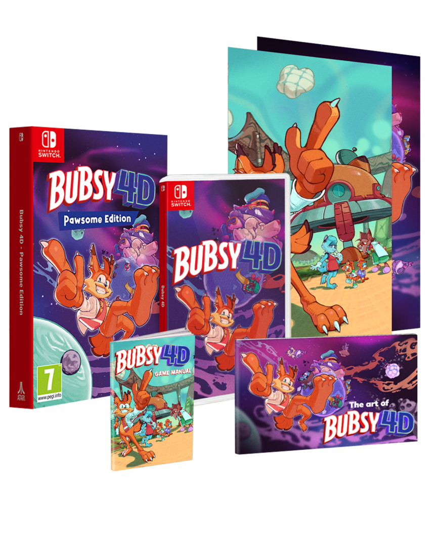 Bubsy 4d edición pawsome