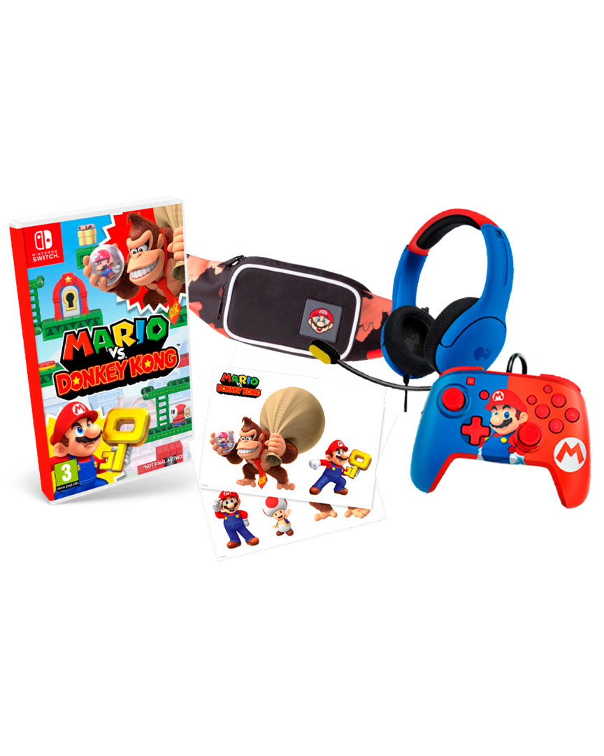 Mario Vs Donkey Kong Pack Mando y Auricular