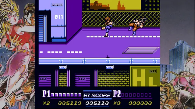 Comprar Double Dragon & Kunio-Kun Retro Brawler Bundle Switch Estándar - UK screen 1