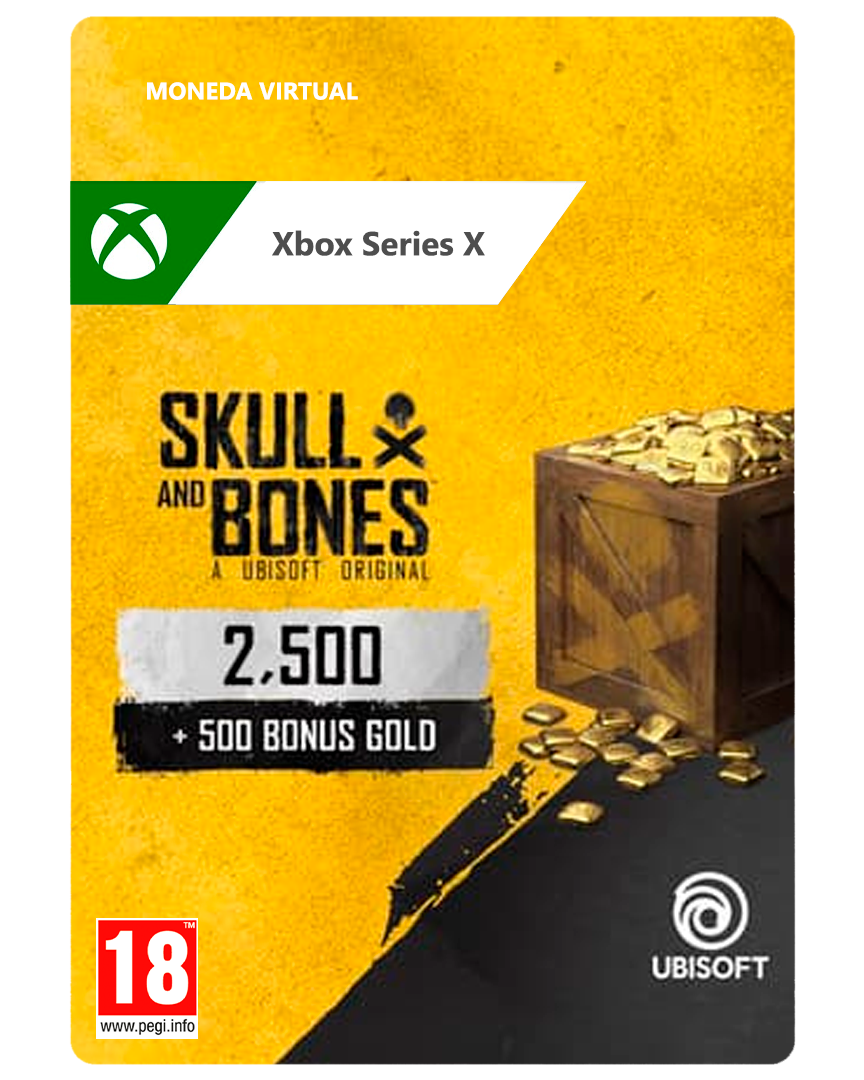 Skull & bones 3000 monedas de oro