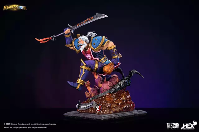 Reservar Figura Leeroy Jenkins Estatua Resina 1:1 Hearthstone 25 cm Figuras Estándar