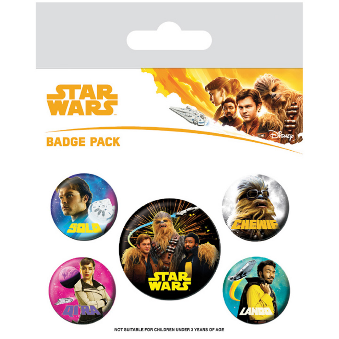 Star Wars (Solo) - Pack De Chapas