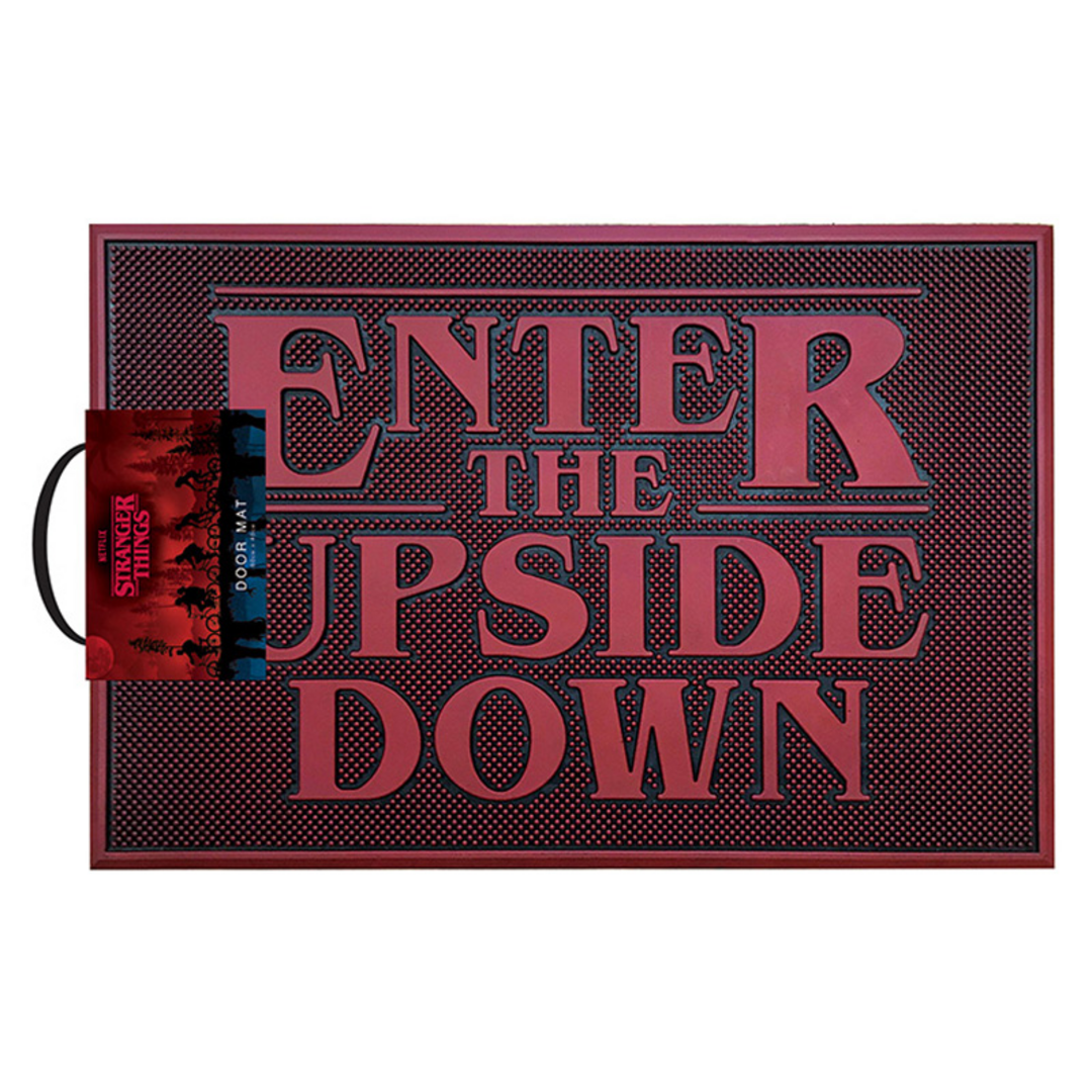 Stranger things - felpudo de goma upside down