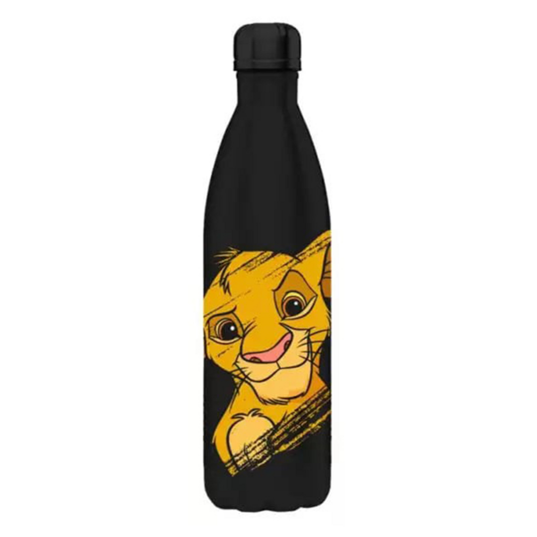 El rey león - botella de acero inoxidable premium simba 500ml