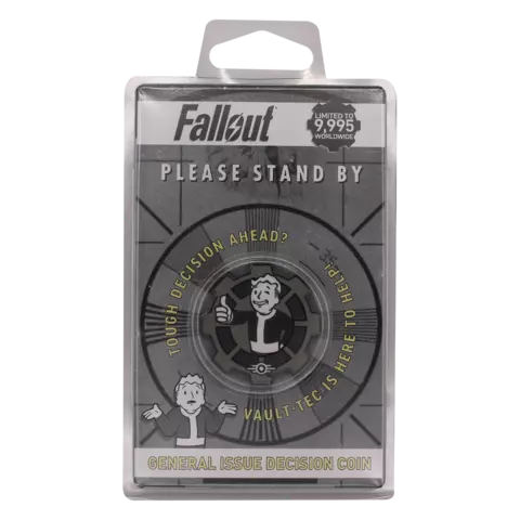 Réplica Moneda Fallout Decision Coin Edición Limitada Fanattik