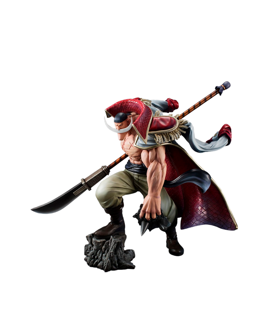Figura edward newgate one piece p.o.p. neo-maximum limited reprint megahouse