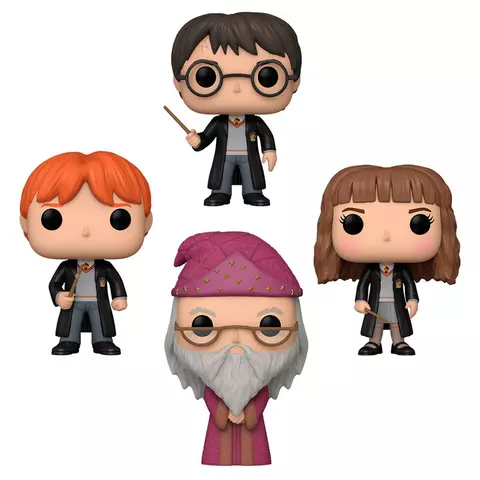 Comprar Blister 4 figuras POP Harry Potter Exclusive Figuras Estándar