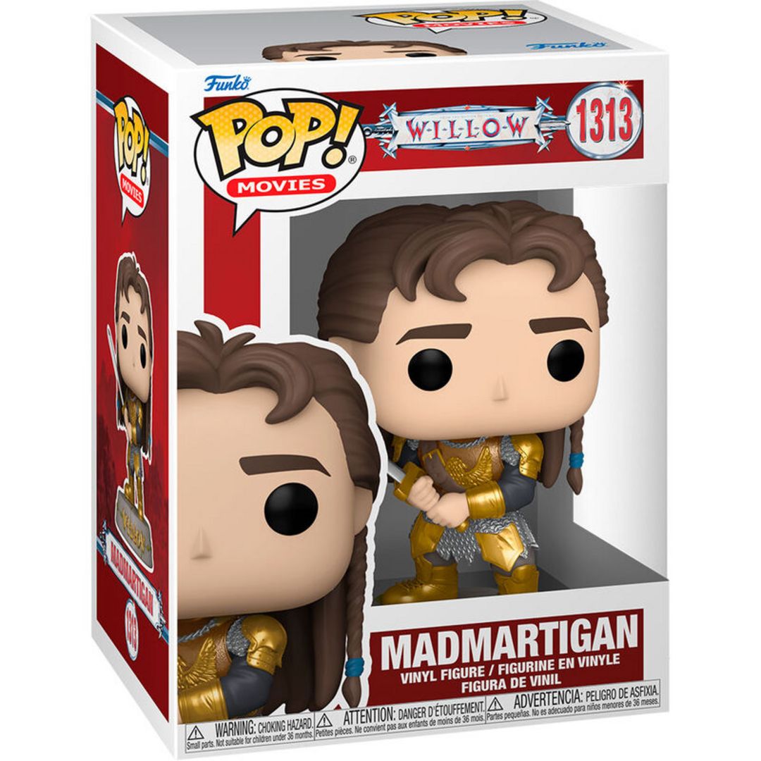 Funko Pop! Movies: Willow - Madmartigan - Willow 1988 - Figura de Vinilo Coleccionable - Idea de Regalo- Mercancia Oficial - Juguetes para Niños y Adultos - Movies Fans - Muñeco para Coleccionistas