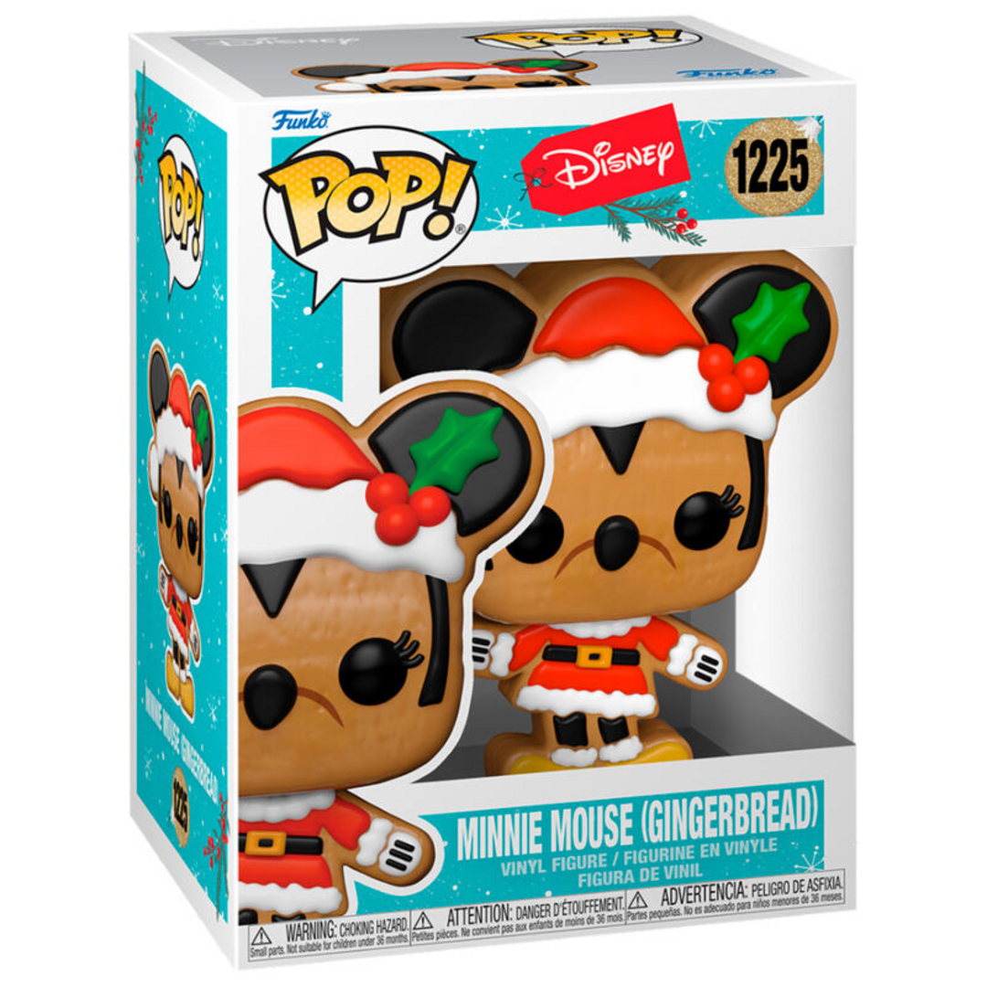 Funko Pop! Disney: Holiday - Minnie Mouse - Galleta de Jengibre - Figura de Vinilo Coleccionable - Idea de Regalo- Mercancia Oficial - Juguetes para Niños y Adultos - Muñeco para Coleccionistas