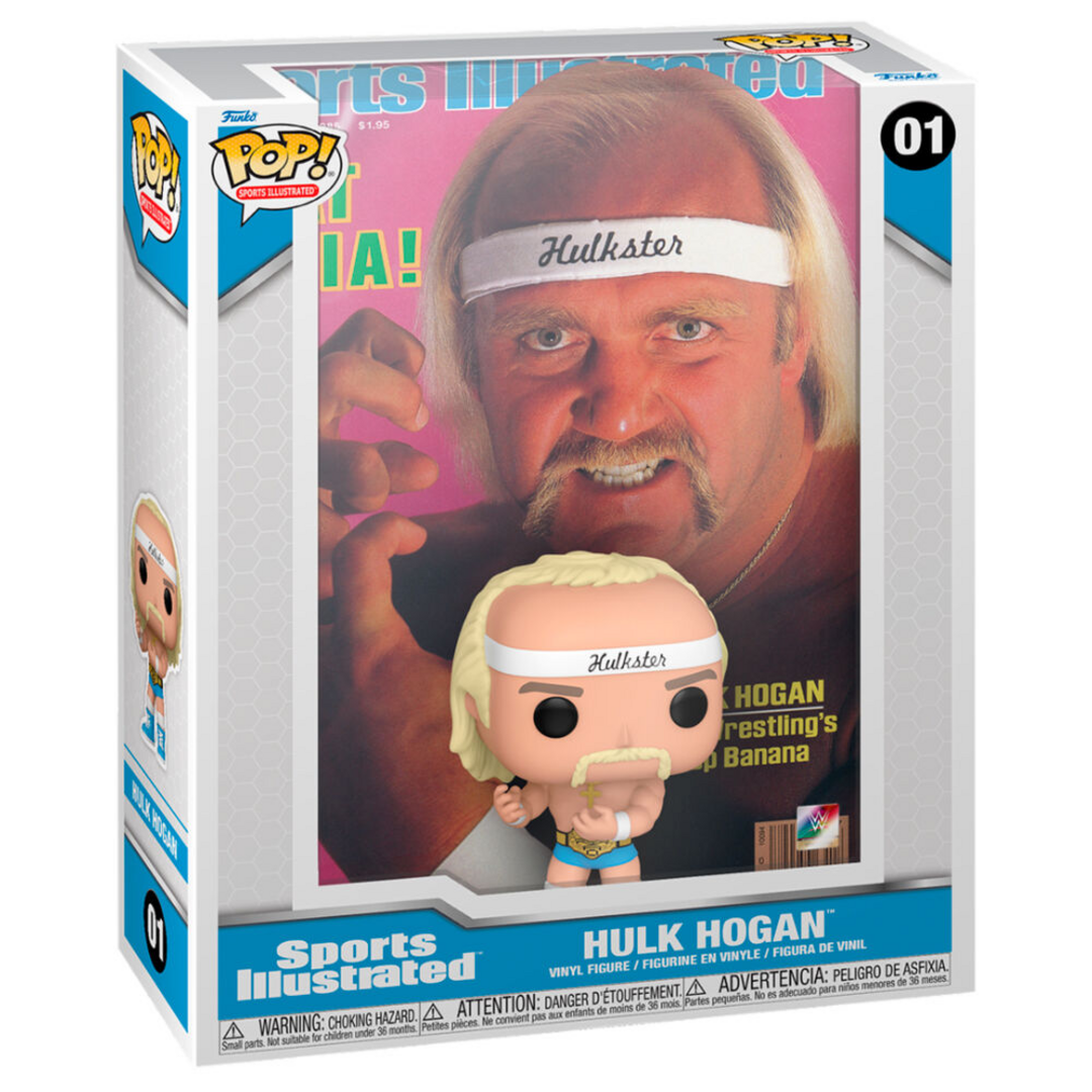Figura pop comic cover wwe sports illustrated hulk hogan