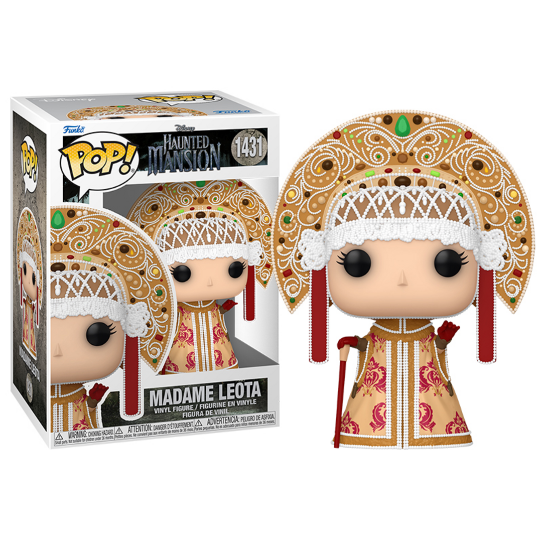 Funko Pop! Disney: The Haunted Mansion - Madame Leota - Figura de Vinilo Coleccionable - Idea de Regalo- Mercancia Oficial - Juguetes para Niños y Adultos - Movies Fans - Muñeco para Coleccionistas
