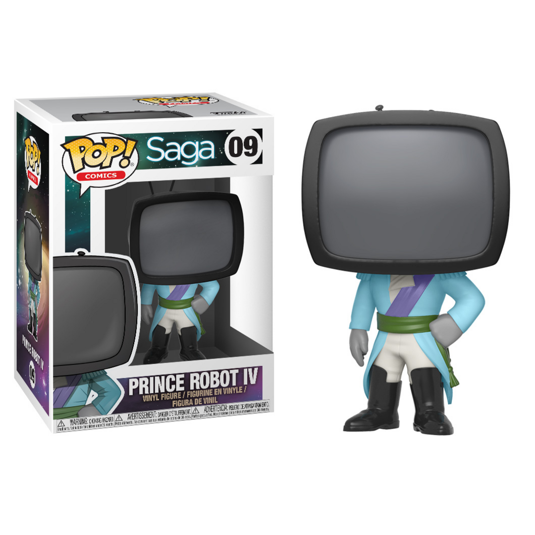 POP Funko Comics: Saga Prince Robot IV Figura de Vinilo (Funko 27415)