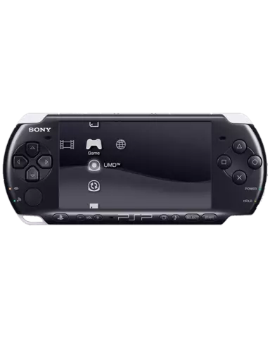 Consola Sony PSP Playstation Portable Modelo 3000 Color Negro Reacondicionada RB - Grado B