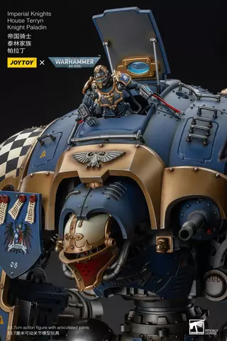 Reservar Figura Paladín Caballeros Imperiales Terryn Warhammer 40k 1/18 JoyToy Figuras Estándar