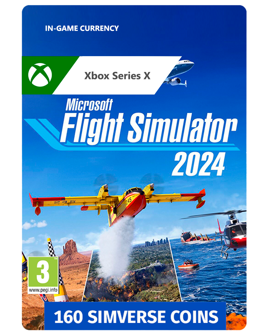Microsoft flight simulator 2024 - 160 monedas simverse