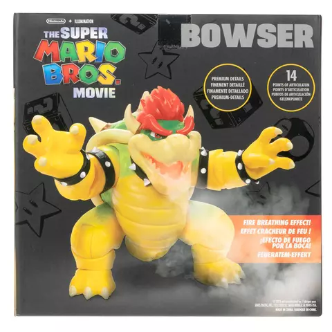 Comprar Figura Bowser La Película Super Mario Bros 17,5cm Figuras Estándar