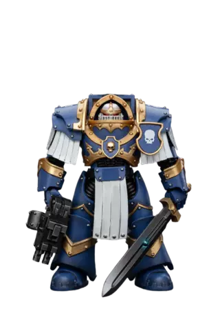 Figura Sargento Power Sword Ultramarines Warhammer JoyToy