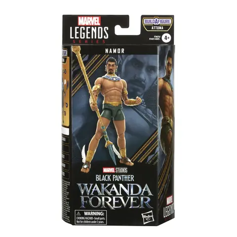 Comprar Figura Marvel Black Panther Wakanda Forever Namor Serie Legends Figuras