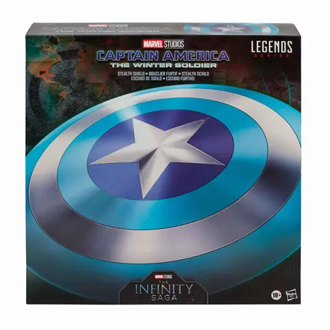 Comprar Replica Escudo Sigilo Marvel Capitan America Soldado De Invierno Figuras