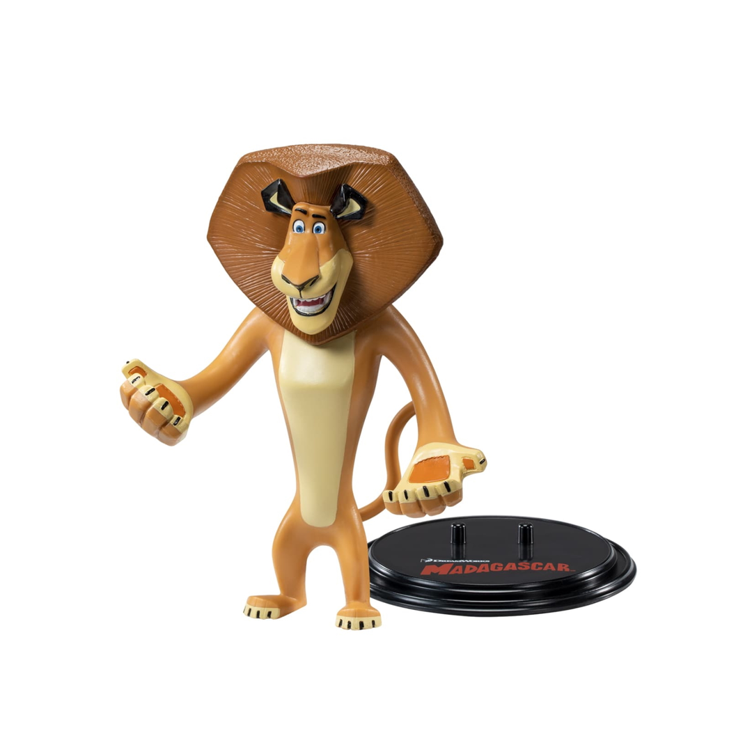Figura Bendyfigs Dreamworks Madagascar Alex El Leon