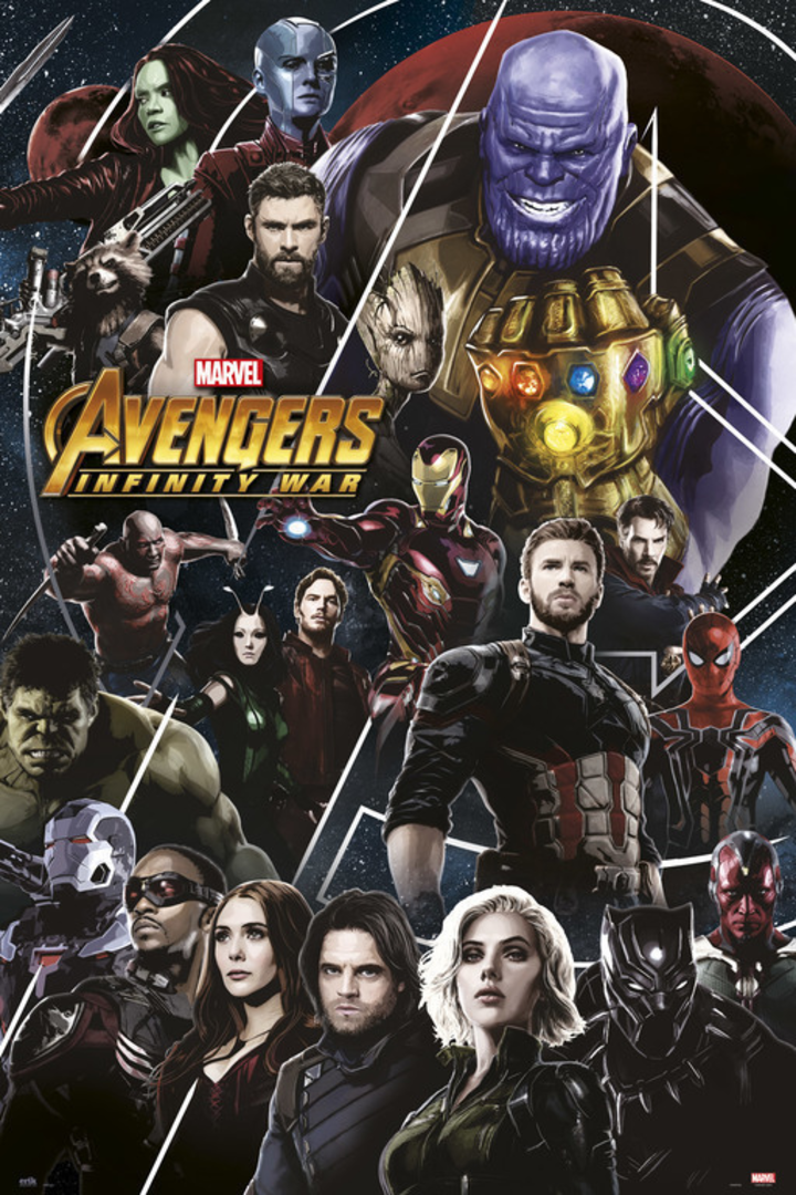 Poster los vengadores: infinity war 2