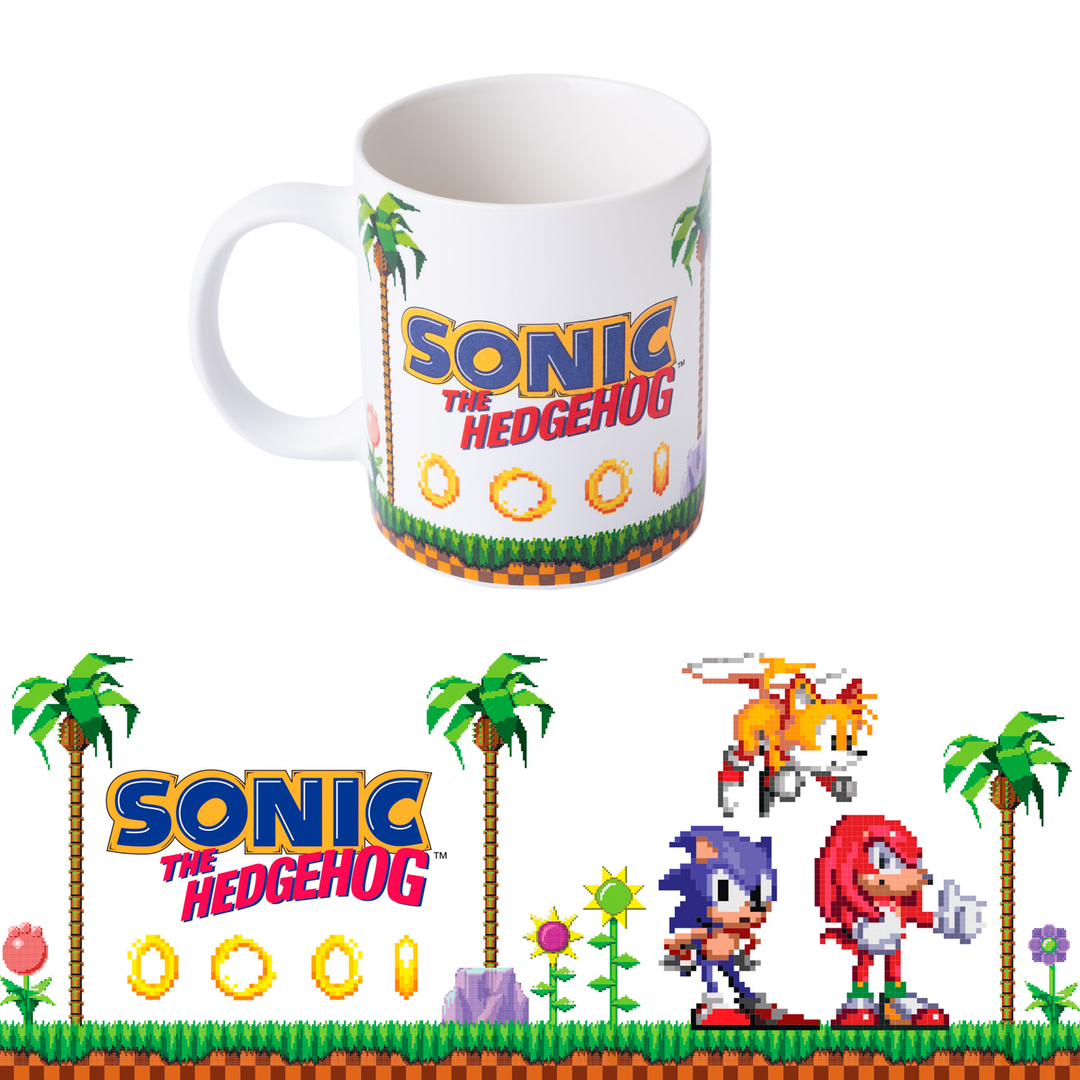 Taza sonic retro
