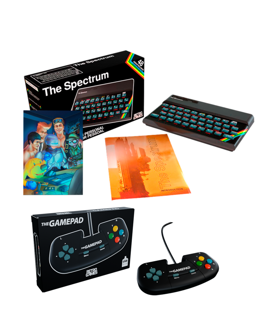 Consola the spectrum + mando the gamepad