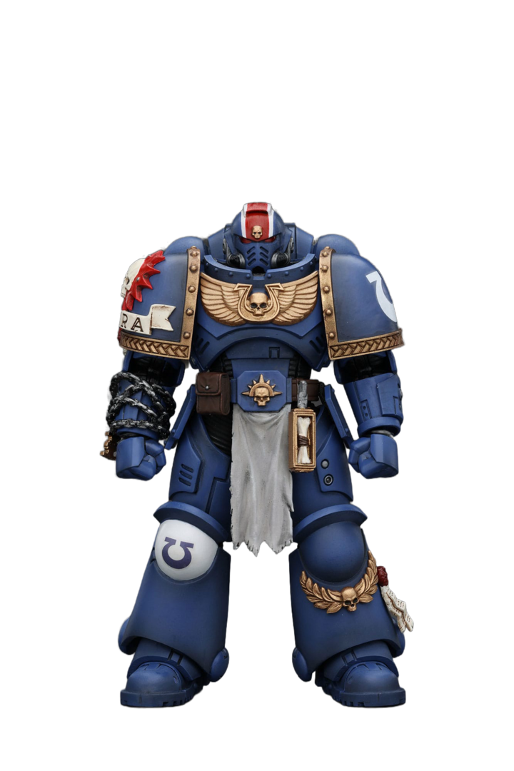 Lieutenant titus 13 cm warhammer 40k figura 1/18 ultramarines