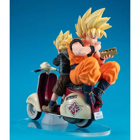 Reservar Diorama Son Goku SS y Son Gohan SS Moto Dragon Ball Z Megahouse Dioramas y escenarios Estándar