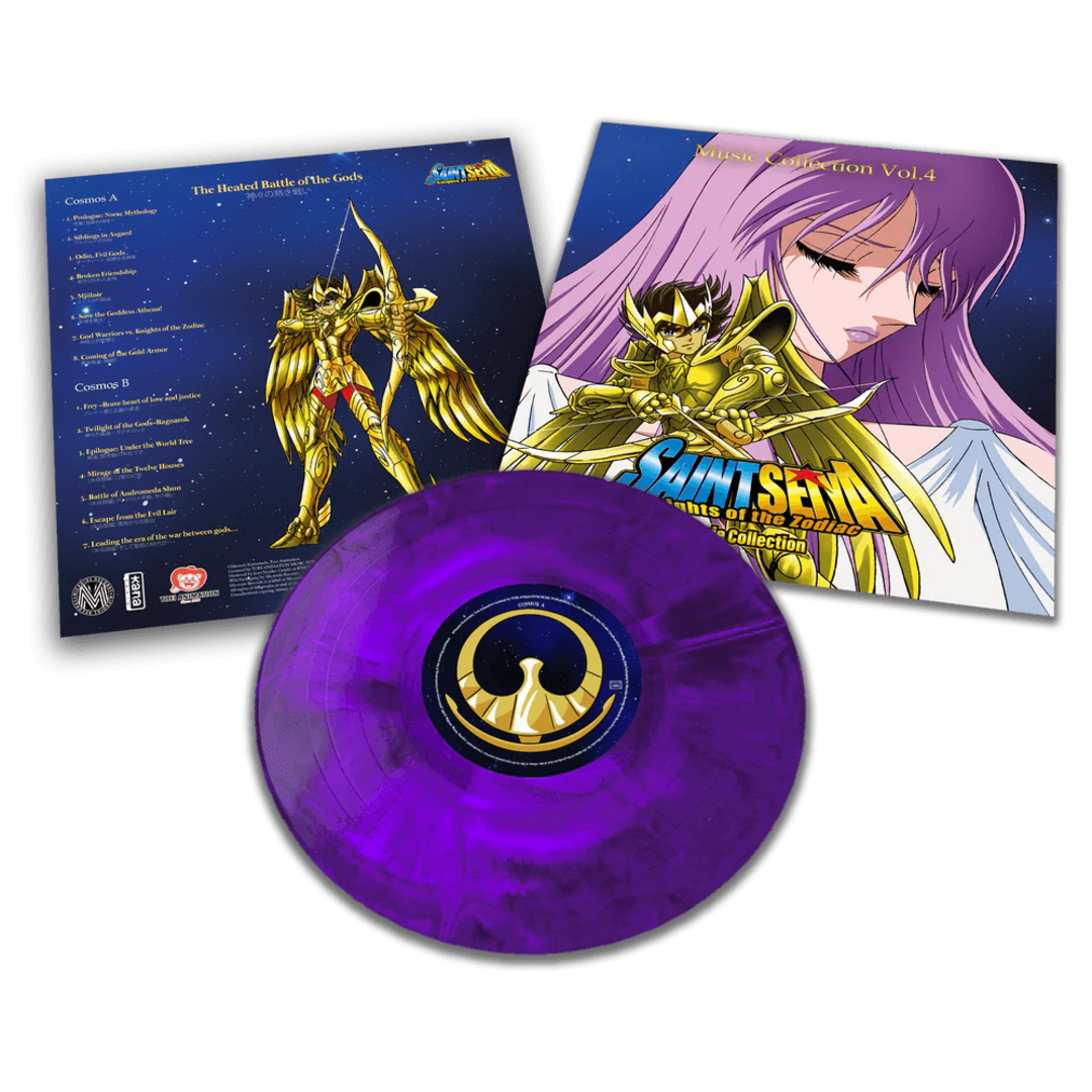 Vinilo saint seiya - music collection volume 4. 1 lp color