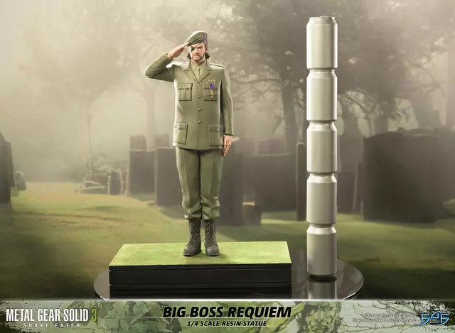 Reservar Estatua Resina Big Boss Requiem 1/4 Metal Gear Solid 3 First 4 Figures Estatuas screen 17