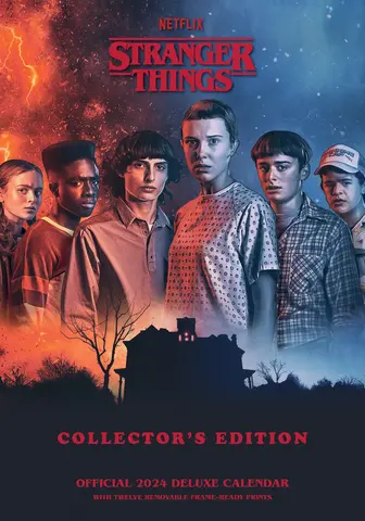 Comprar Calendario A3 Deluxe 2024 Stranger Things 