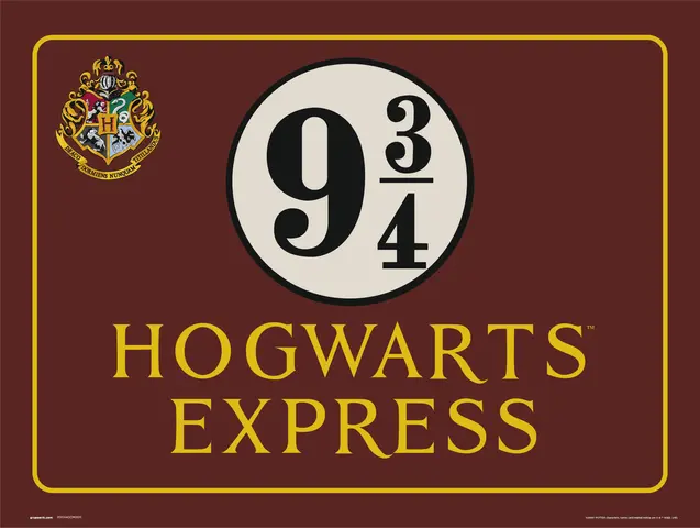 Comprar Print 30X40 cm Harry Potter Hogwarts Express 