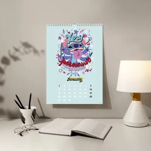 Comprar Calendario A3 2024 Stitch 