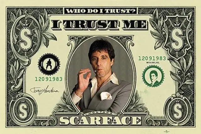 Poster Scarface Dollar