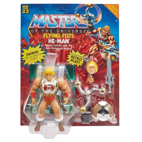 Comprar Figura Masters Of The Universe  Flying Fists He-Man Figuras de Videojuegos