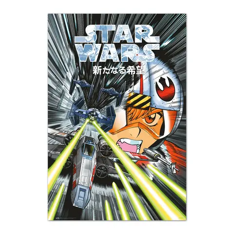 Comprar Poster Star Wars Manga Trench Run 