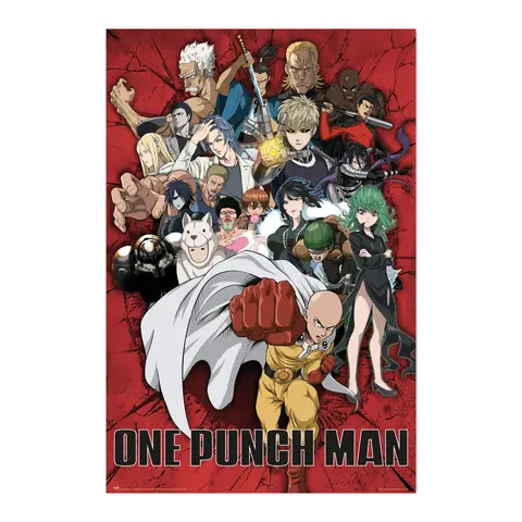 Comprar Poster One Punch Man Heroes 