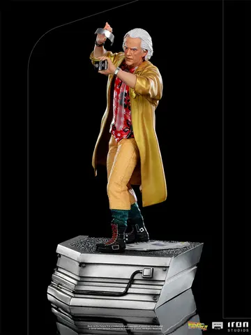 Comprar Figura Art Scale Regreso Al Futuro Ii Doc Brown Figuras