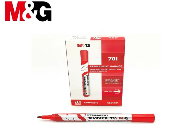 Comprar Set Marcadores Permanente 701 Rojo 