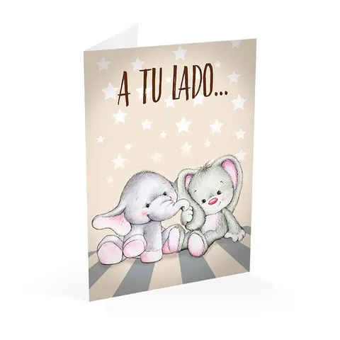 Comprar Tarjeta Felicitacion A4 Siempre A Tu Lado 