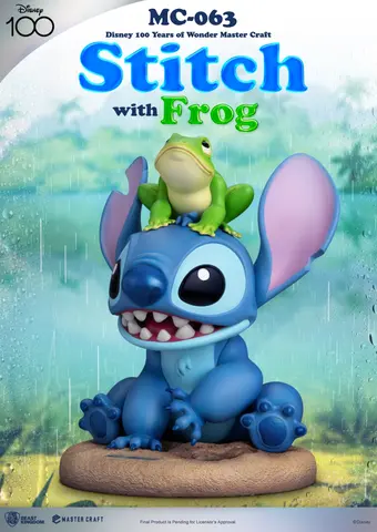Comprar Figura Master Craft Disney Stitch Con Rana Figuras
