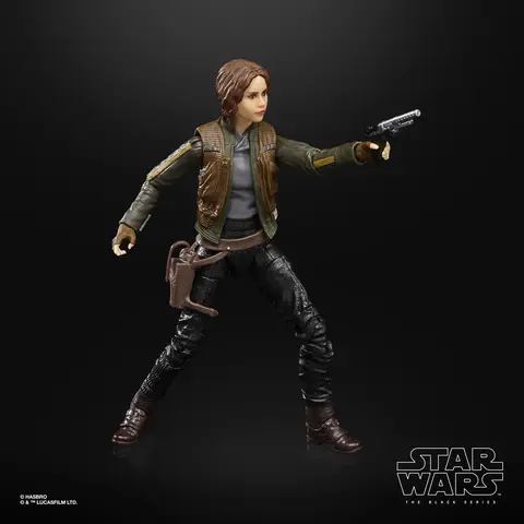 Comprar Figura Star Wars Jyn Erso Serie Black Figuras