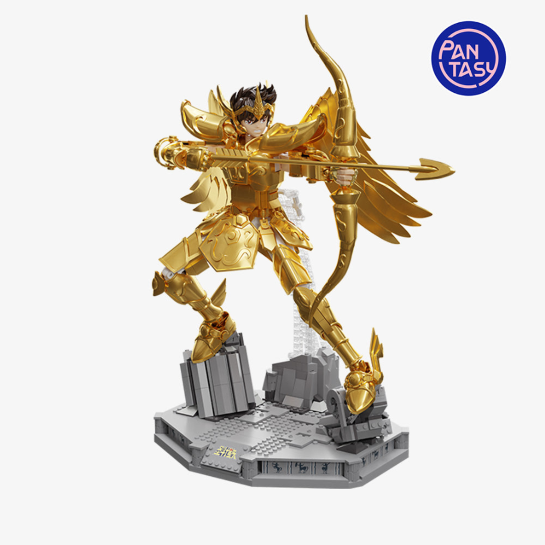 Sagittarius the gold archer set construcción 47 cm saint seiya